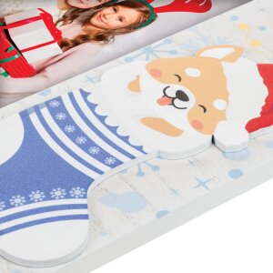 ZEP ZT6146 Bobby Holz Bilderrahmen Weihnachtsdeko 10x15 cm