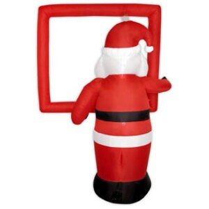 ZEP Nicola Big Aufblasbarer Weihnachtsmann 185 cm mit Beleuchtung und Lüfter