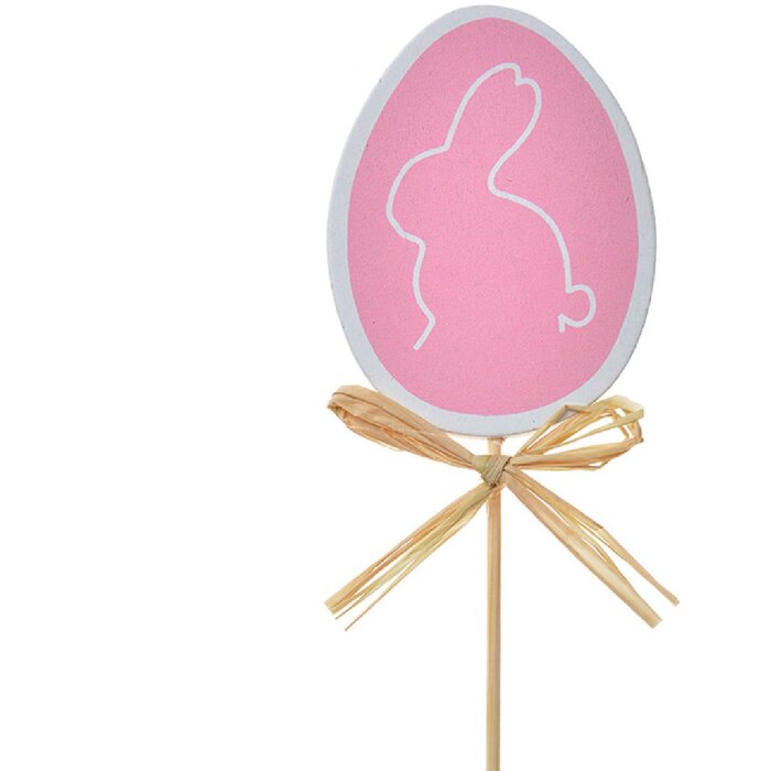 Clayre & Eef 65652P Plant plug ou roz lemn 6x1x30 cm stil country