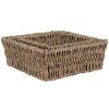 Clayre & Eef 65711 Coșuri de depozitare Seagrass Set de 3 Brown Boho Style
