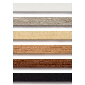 Walther Stockholm Cadru din lemn 18x24 Gri MDF Bloc Profil Passepartout