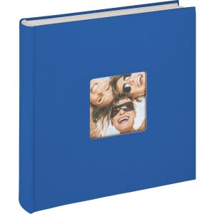 Walther Jumbo-Fotoalbum Fun 30x30 cm Royalblau 100...