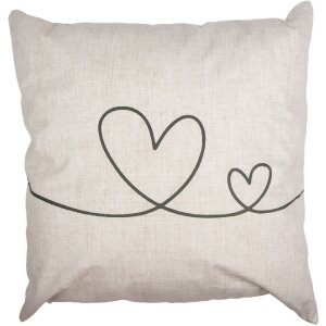 Clayre & Eef CHS21 Kissenhülle Beige Grün...