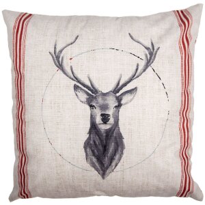 Clayre & Eef NWV24-1 Kissenhülle 45x45 cm Beige...