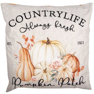 Clayre & Eef PPS22 Kissenhülle 45x45 cm Beige...