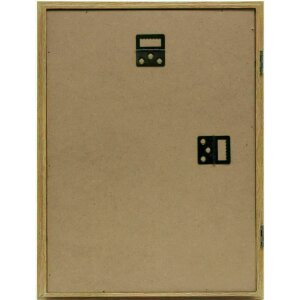 Deknudt S65EH1 Bilderrahmen Kinderzeichnungen Naturholz A4 Braun 21x29,7 cm