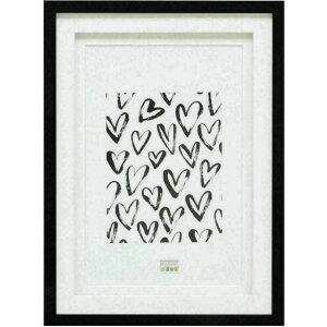 Deknudt S65KK2 Schwarzer Bilderrahmen doppeltes...