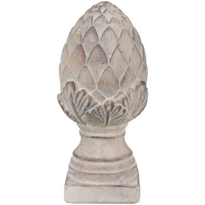 Clayre & Eef 6TE0545S Pin decorativ piatră gri...