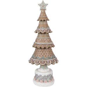 Clayre & Eef 6PR4324 Pom de Crăciun decorativ maro...