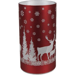 Clayre & Eef 6GL4669 Teelichthalter LED Glas Ø...