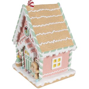 Clayre & Eef 6PR4263 Dekorationshaus Rosa 20x16x25 cm...