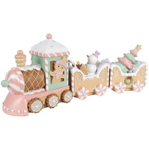 Clayre & Eef 6PR4266 Dekoration Zug Beige Rosa...