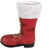 Clayre & Eef 6MG0048 Weihnachtsdeko Stiefel Rot Weiß 32x19x36 cm
