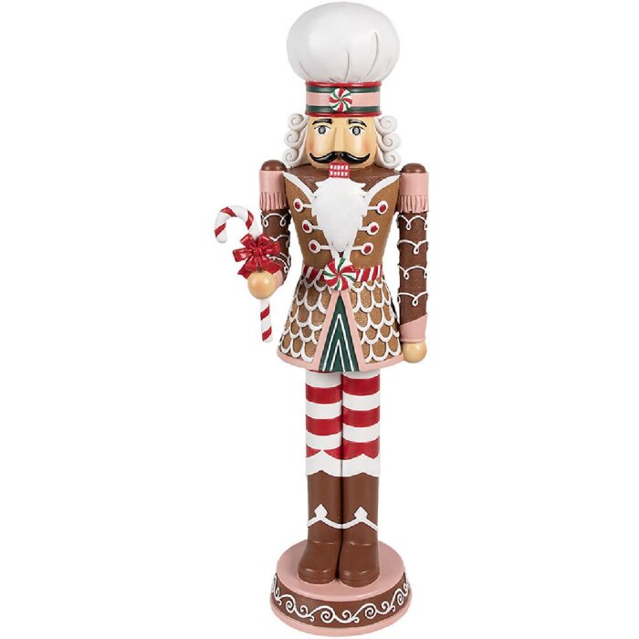 Clayre & Eef 6PR4256 Decorațiune Spărgător de nuci maro roz 15x12x46 cm