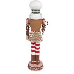 Clayre & Eef 6PR4256 Decorațiune Spărgător de nuci maro roz 15x12x46 cm