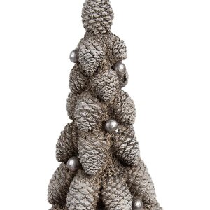 Clayre & Eef 6PR4298 Copac decorativ maro alb...