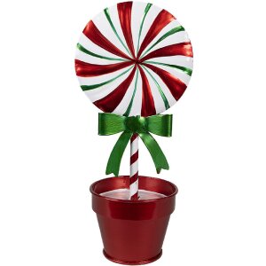 Clayre & Eef 6Y5626 Dekoration Lollipop Rot...