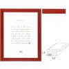 Deknudt S226K4 Bilderrahmen Holz Rot 10x15 bis 70x100 cm Flachprofil