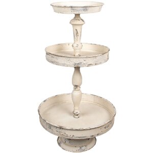 Clayre & Eef 6Y5654 Etagere Eisen Beige Ø...