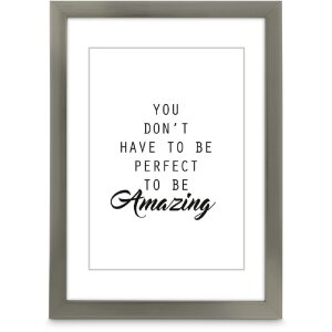 Hama Kunststoffrahmen Chiaro Stahl 15 x 20 cm