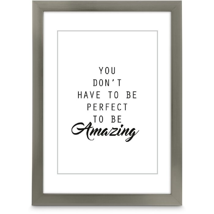 Hama cadru din plastic Chiaro oțel 20 x 30 cm