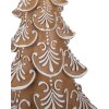 Clayre & Eef 6PR3905GG Weihnachtsbaum LED Braun Beige 26x23x42 cm 3xAA