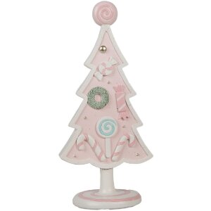 Clayre & Eef 6PR4219 Deko Weihnachtsbaum Rosa...