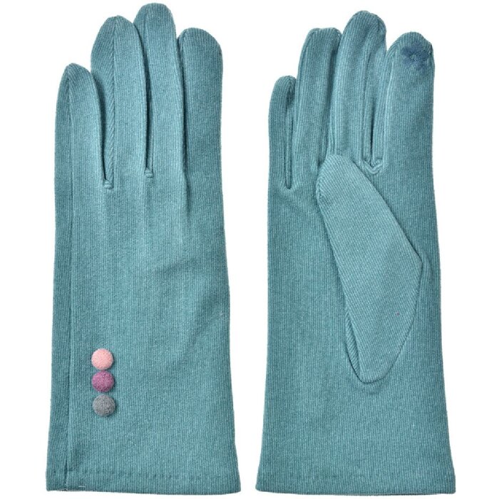 Juleeze JZGL0099 Mănuși de iarnă verde 9x23x1 cm poliester