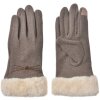 Juleeze JZGL0102KH Handschuhe Braun 9x23x2 cm weiches Kunstfellfutter