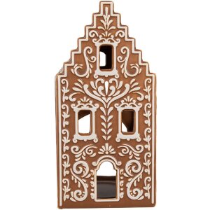 Clayre & Eef 6CE1745 Teelichthalter Häuschen...