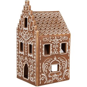 Clayre & Eef 6CE1745 Teelichthalter Häuschen...