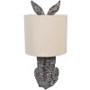 Clayre & Eef 6LMC0099VBE Lampă de masă Rabbit Design Ø20x43cm E27 60W Brown Beige