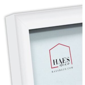 Haes Deco EF4W Easy Frame Kunststoffrahmen Weiß 20x30 cm