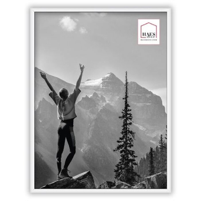 Cadru foto din plastic Haes Deco EF5W Easy Frame Alb 30x40 cm