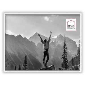 Cadru foto din plastic Haes Deco EF5W Easy Frame Alb 30x40 cm