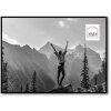 Haes Deco Kunststoff-Fotorahmen EF8B Easy Frame Schwarz 50x70 cm