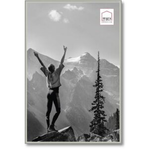 Haes Deco Kunststoff-Fotorahmen EF9S Easy Frame Silber...