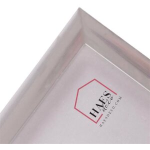 Cadru foto din plastic Haes Deco EF9S Easy Frame Silver 40x60 cm