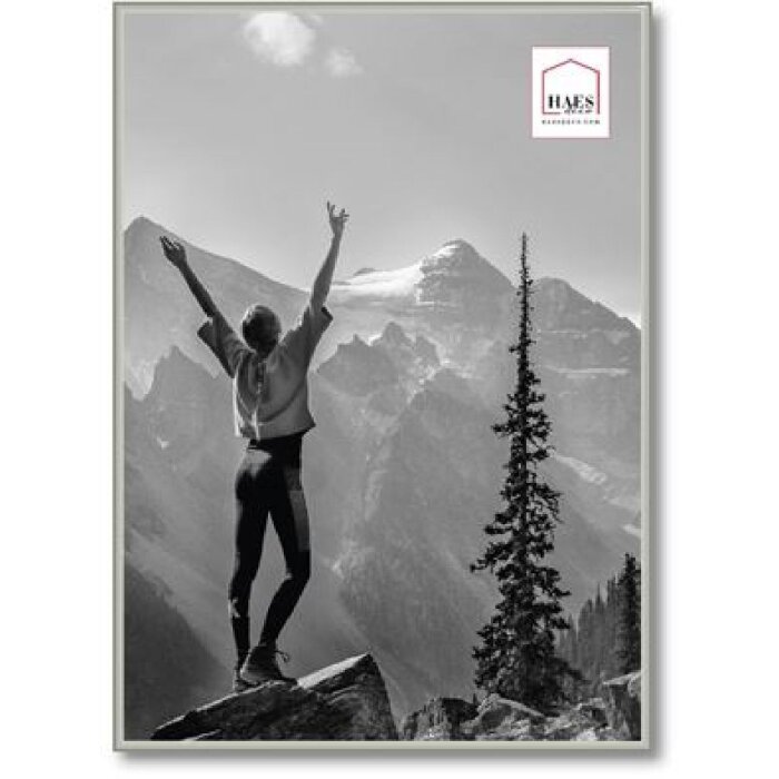 Cadru foto din plastic Haes Deco EF8S Easy Frame Silver 50x70 cm