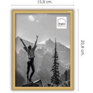 Haes Deco Easy Frame Gold cadru foto din plastic 15x20 cm