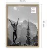 Haes Deco Kunststoff-Fotorahmen Easy Frame Gold 30x40 cm