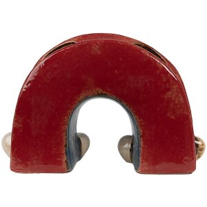 Clayre & Eef 6CE1865 Decorațiune Ghiveci de flori Ceramică Multicolor 26x9x16 cm