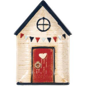 Clayre & Eef 6CE1866 Teller Keramik Beige Blau...