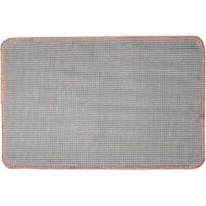 Clayre & Eef BM0007P Badematte Herzmotiv Rosa 58x38 cm