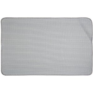 Clayre & Eef BM0008G Badematte Herz Grau 78x48x1 cm