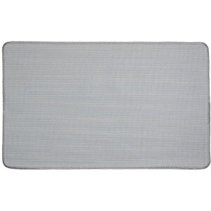 Clayre & Eef BM0010G Badematte Stern Grau 78x48x1 cm