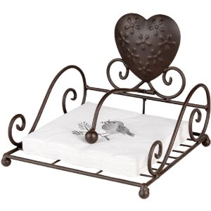 Clayre & Eef 73091 Papierservietten Vogelmotiv 33x33 cm 20 Stück