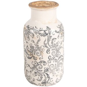 Clayre & Eef 6CE1927M Vaza Bej Ø 14x26 cm