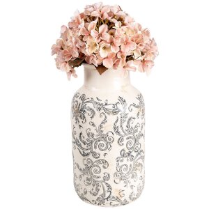 Clayre & Eef 6CE1927M Vaza Bej Ø 14x26 cm