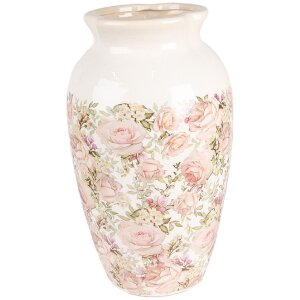 Clayre & Eef Vas 6CE1940L Model floral Ø 21x37 cm